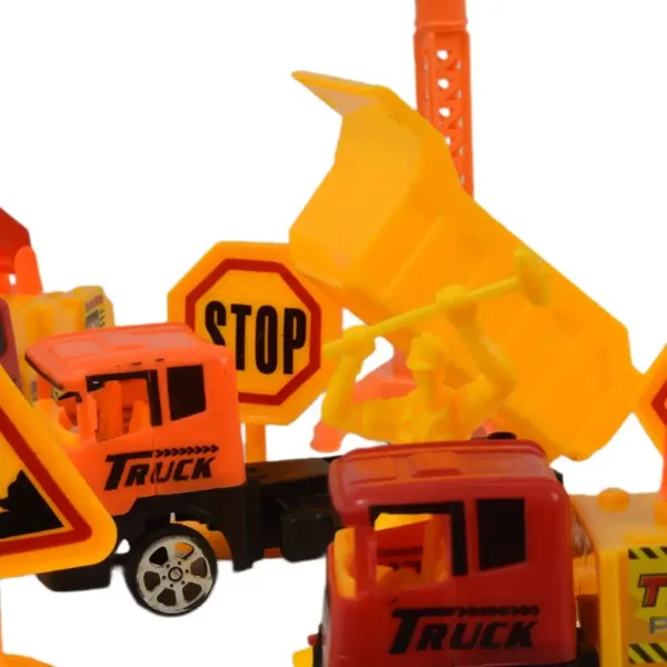 Heavy Duty: Gradbeni igralni set z avtomobili na vztrajnik in dodatki slika 13