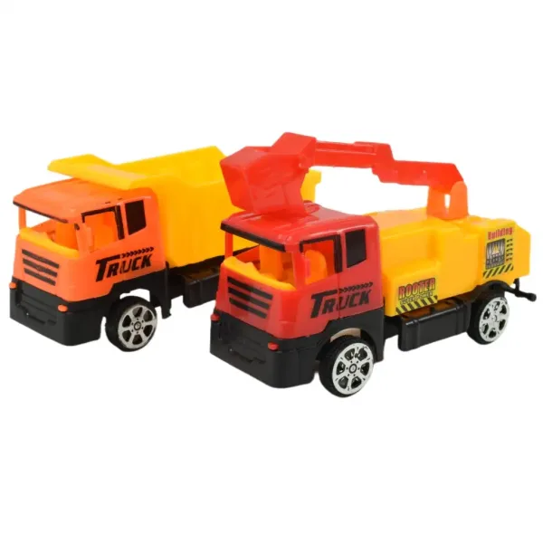 Heavy Duty: Gradbeni igralni set z avtomobili na vztrajnik in dodatki slika 2