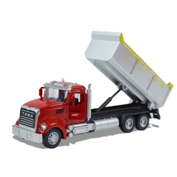Heavy Duty Truck: Kovinski model tovornjaka prekucnika z odpirajočimi vrati na poteg nazaj 1/36 slika 3