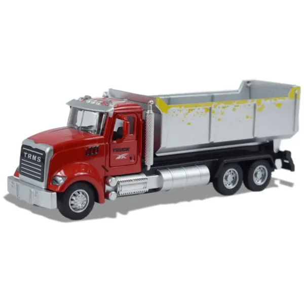 Heavy Duty Truck: Kovinski model tovornjaka prekucnika z odpirajočimi vrati na poteg nazaj 1/36 slika 4