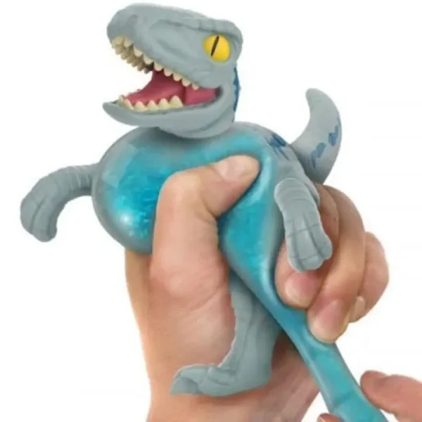 Heroes of Goo Jit Zu Jurski svet Igralna figurica Velociraptorja Blue slika 3