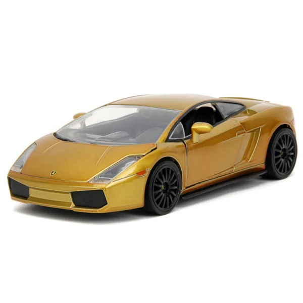 Hitri in besni: Lamborghini Gallardo kovinski avtomobilski model 1/24 - Jada Toys slika 2