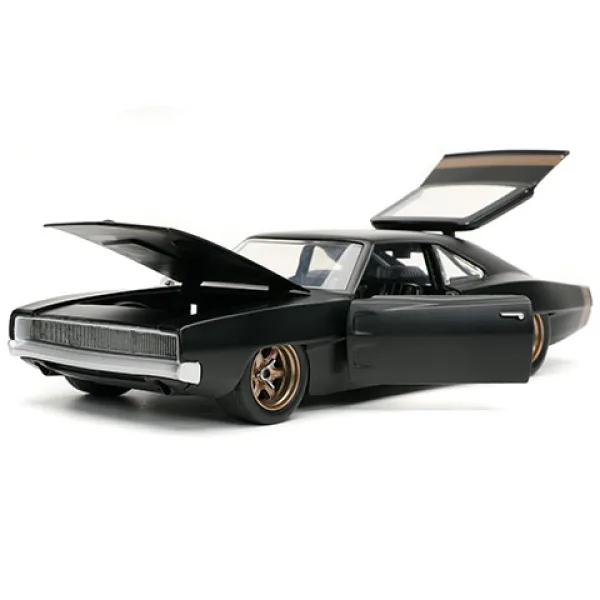 Hitri in drzni: 1968 Dodge Charger Widebody model avtomobila 1/24 - Simba Toys slika 6