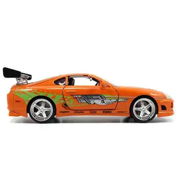 Hitri in drzni: Figurica Briana in model avtomobila Toyota Supra 1/24 - Simba Toys slika 3
