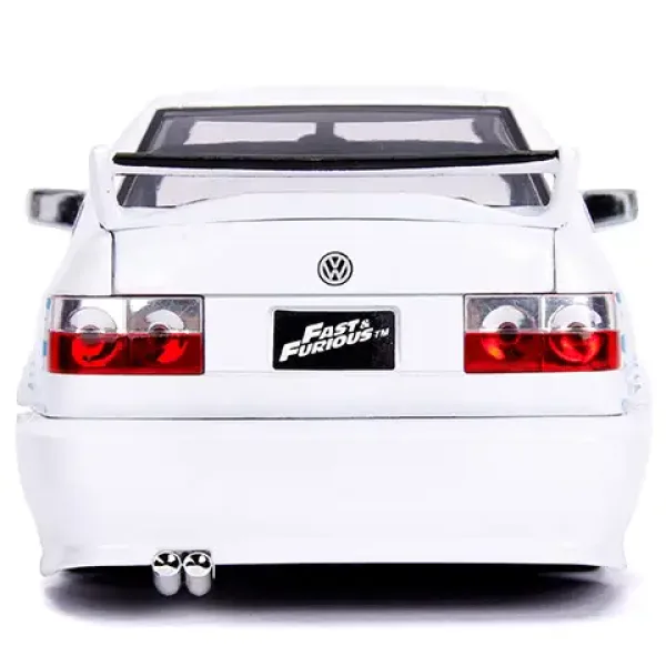 Hitri in drzni: Jesse's Volkswagen Jetta kovinski model avtomobila 1/24 - Simba Toys slika 5