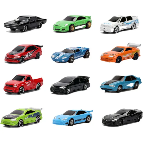 Hitri in drzni Nano Hollywood Rides majhna vozila presenečenja paket 1 kos – Jada Toys slika 2