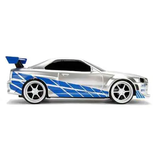Hitri in drzni: RC Brian's Nissan Skyline GT-R (BNR35) Avtomobil na daljinsko upravljanje 1/24 - Simba Toys slika 3