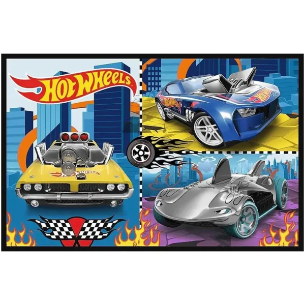 Hot Wheels - 2 x 70 kosov puzzle - Trefl slika 2