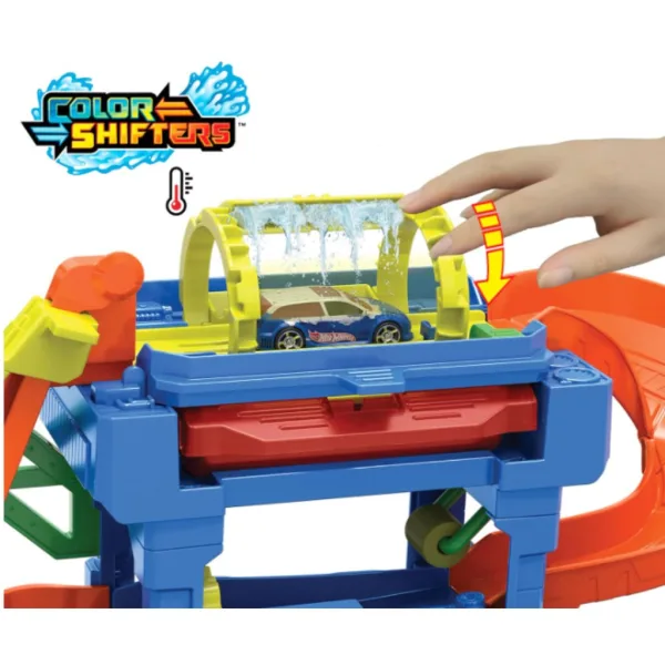 Hot Wheels City: Avtoservis s spreminjajočo barvo malim avtomobilom - Mattel slika 2