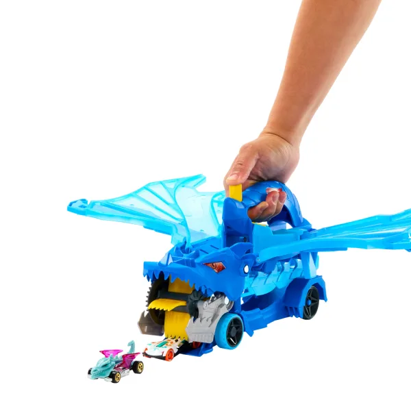 Hot Wheels City: Zmajski prevoznik avtomobilov - Mattel slika 2