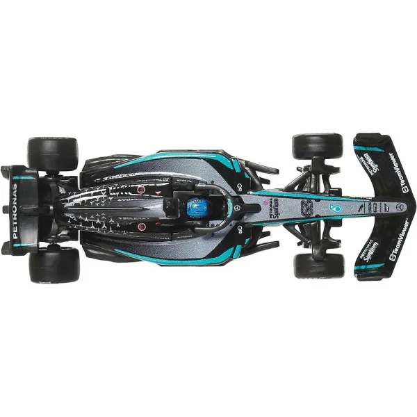 Hot Wheels F1 Avto 2-pakiranje - Mercedes: Antonelli + Russell - Mattel slika 3