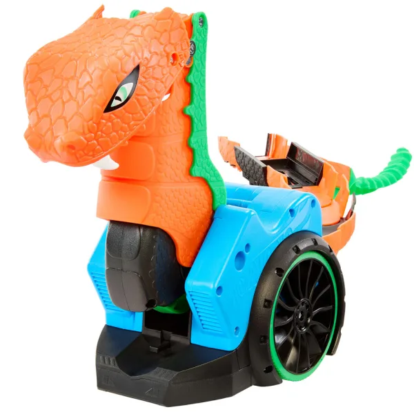 Hot Wheels: Let’s Race daljinsko vodena avtomobilska izstreljevalna kača z malim avtomobilom – Mattel slika 5