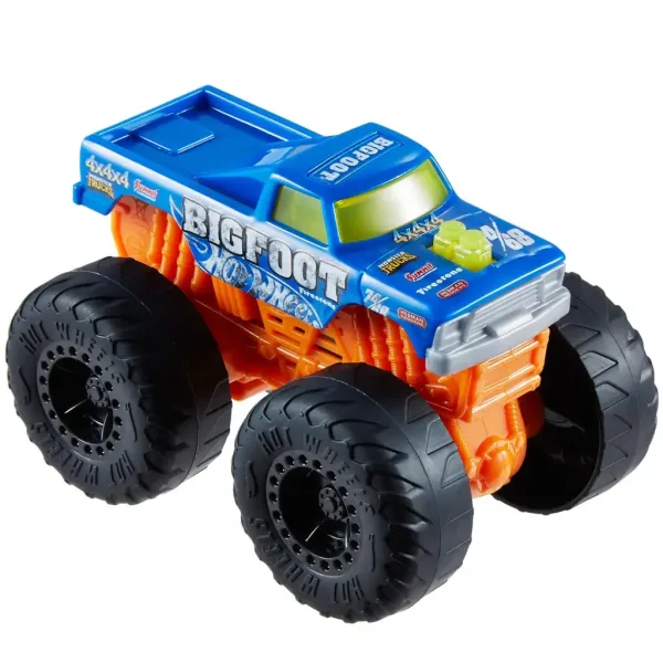 Hot Wheels Monster Trucks: Bigfoot 4x4x4 monster avto s svetlobnimi in zvočnimi efekti 1/43 - Mattel slika 2