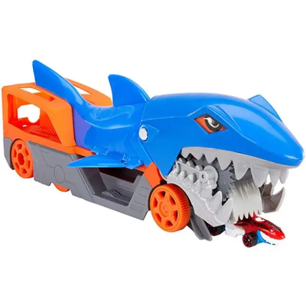 Hot Wheels: Morski pes avtojedec Igralni komplet z avtomobilčkom - Mattel slika 3