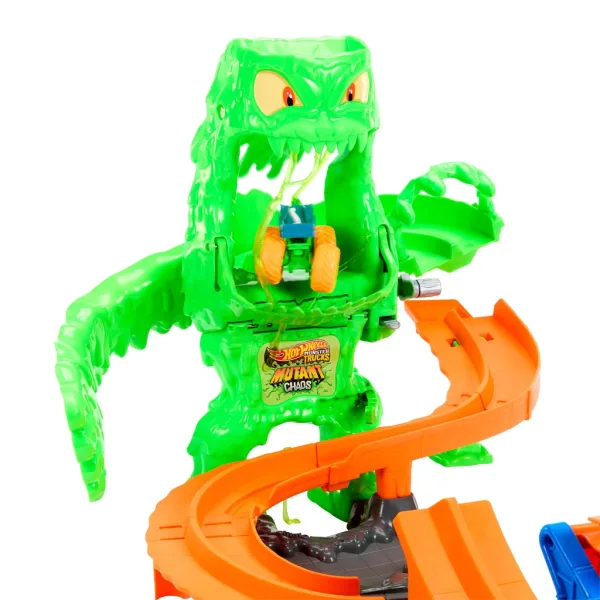 Hot Wheels Pošastni Tovornjaki Slime Pošast Kaos Proga - Mattel slika 4