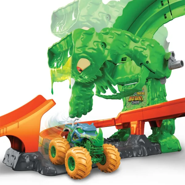 Hot Wheels Pošastni Tovornjaki Slime Pošast Kaos Proga - Mattel slika 5
