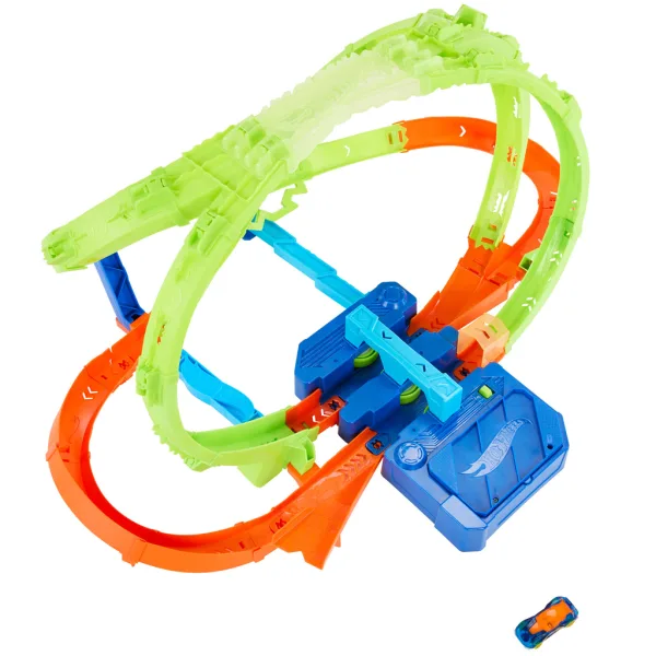Hot Wheels Stunt Tracks Kanyarkavalkád avtocestni set - Mattel slika 4