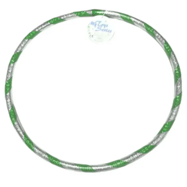Hulahop obroč 37cm v vijolično-srebrni barvi slika 2