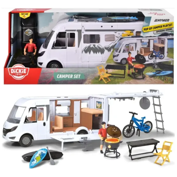 Hymer kamperski avtodom z dodatki 30cm - Dickie Toys slika 6