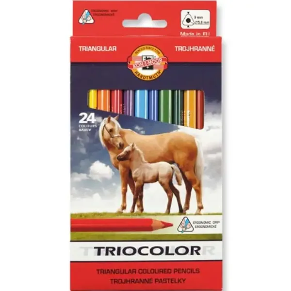 ICO: Koh-I-Noor 3144 Triocolor 24-delni komplet barvnih svinčnikov slika 1