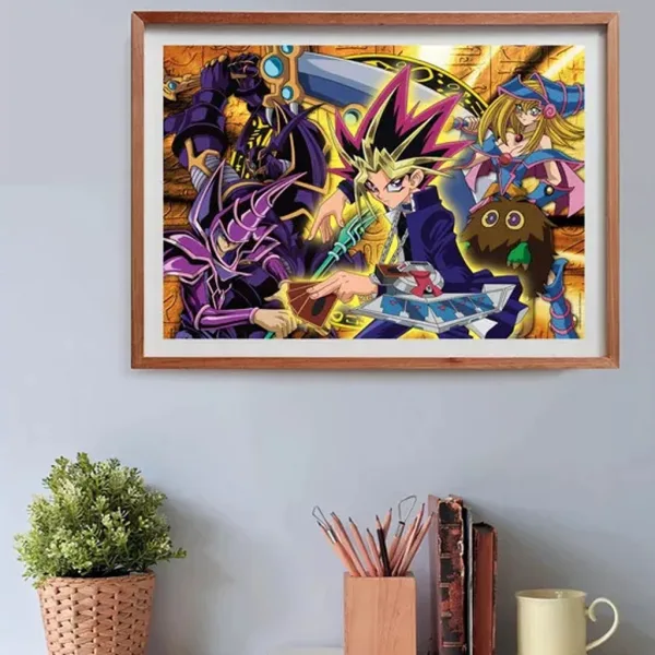 Igrača Puzzle Kolekcija: Yu-Gi-Oh! Legendarni kartični dvoboj 500 kosov puzzle – Clementoni slika 2