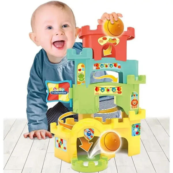 Igrača za dojenčka Dvorec steza za kroglice - Clementoni baby slika 5