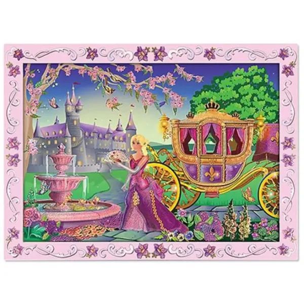 Princese nalepkasti ustvarjalec slik - Melissa & Doug slika 2