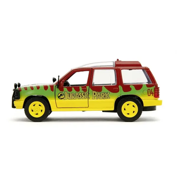 Jurassic World 1993 Ford Explorer 1/32 avto model - Simba Toys slika 2