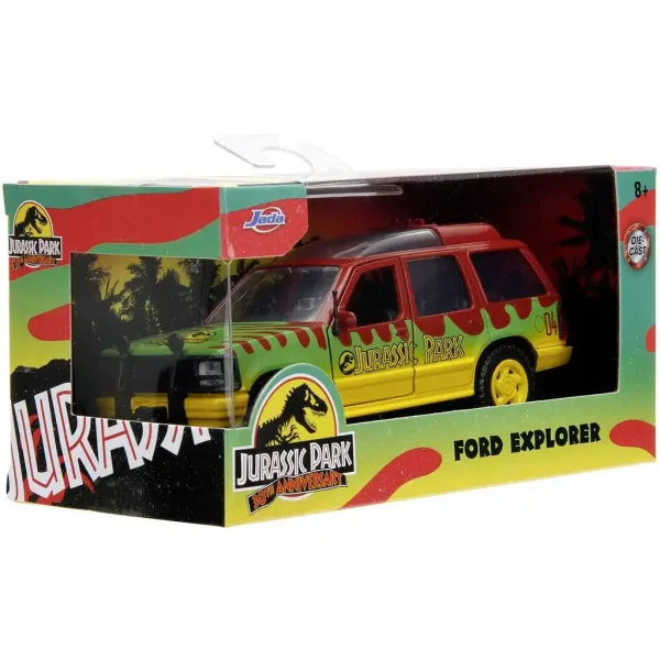 Jurassic World 1993 Ford Explorer 1/32 avto model - Simba Toys slika 1
