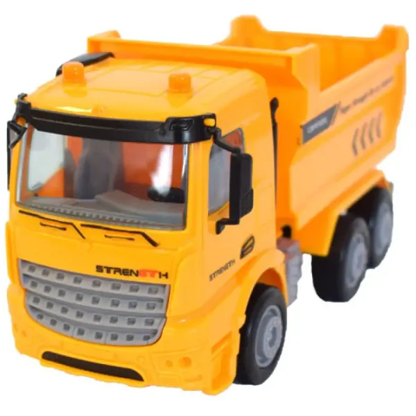 Kamion prekucnik rumene barve 17cm slika 3