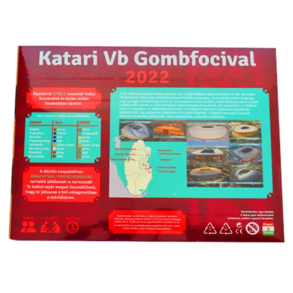 Katari VB Gombfutbal 2022 igrača set slika 2