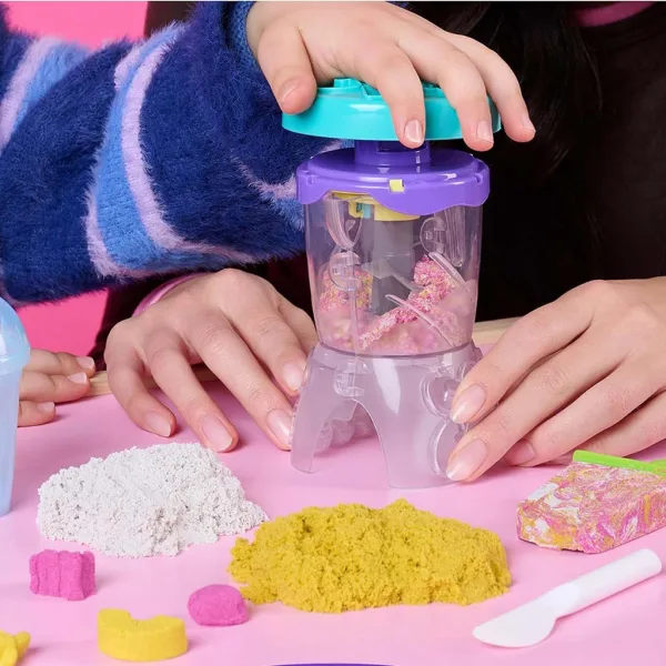 Kinetični pesek: Mešalnik za smoothie 396g s peskom - Spin Master slika 3