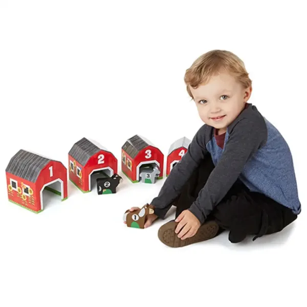 Kmetijski hlevi razmeščanje Kreativni igralni komplet - Melissa & Doug slika 3