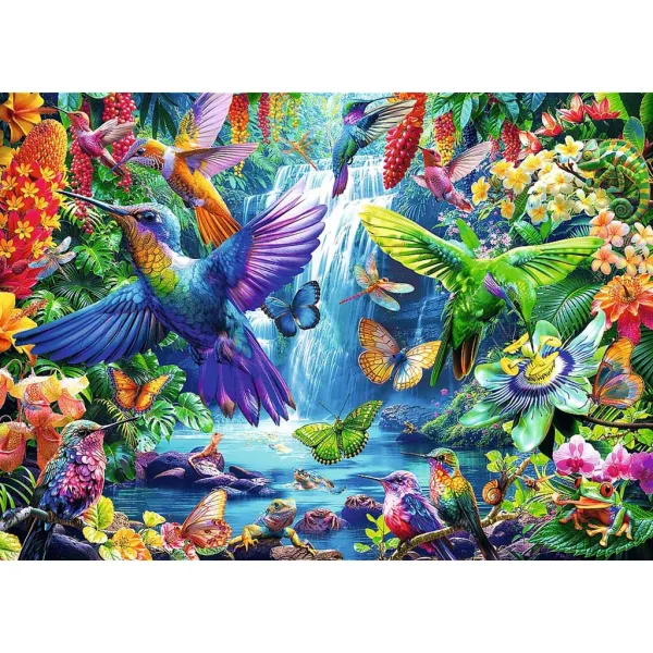 Kolibri v džungli 1000-delni puzzle - Trefl slika 2
