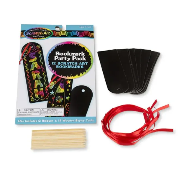 Komplet za praskanje slik Označevalec knjig Party - Melissa & Doug slika 2