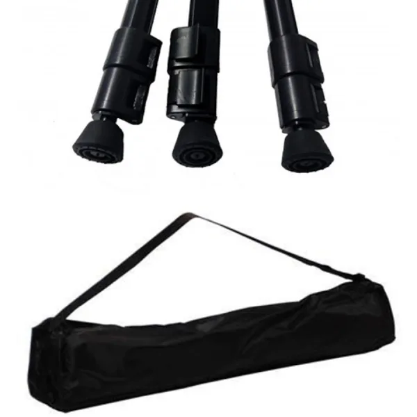 Kovinsko slikarsko stojalo s prenosno torbo 95-160cm slika 4