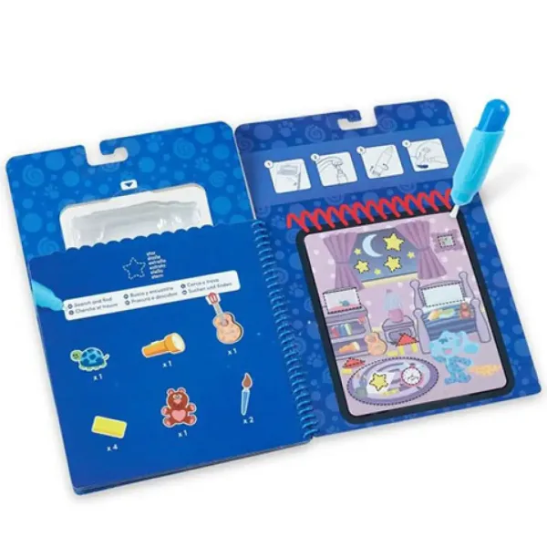 Kreativna igrača za risanje z vodo Melissa & Doug: Azurno modre oblike slika 3