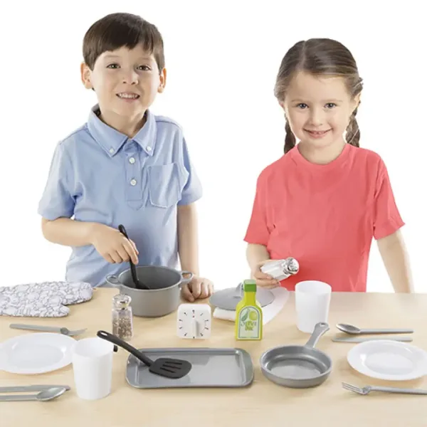 Kuhinjski pribor 22-delni igralni komplet - Melissa & Doug slika 3