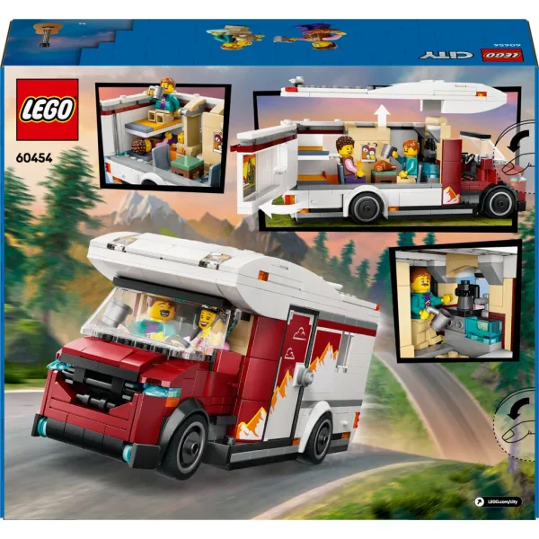 LEGO® City: Avto za kampiranje za pustolovsko počitnikovanje (60454) slika 5