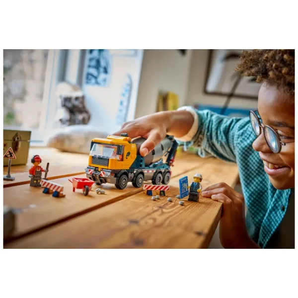 LEGO® City: Betonski mešalnik tovornjak (60478) slika 4