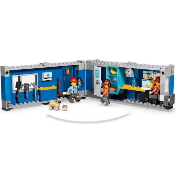 LEGO® City: Buldožer in tovorno vozilo s kipersko prikolico (60494) slika 5