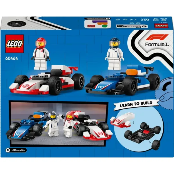 LEGO® City: F1® ekipa Williams Racing in Haas F1® dirkalniki (60464) slika 5