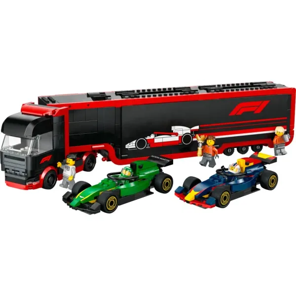 LEGO® City: F1® tovornjak z RB20 in AMR24 F1® avtomobili (60445) slika 2