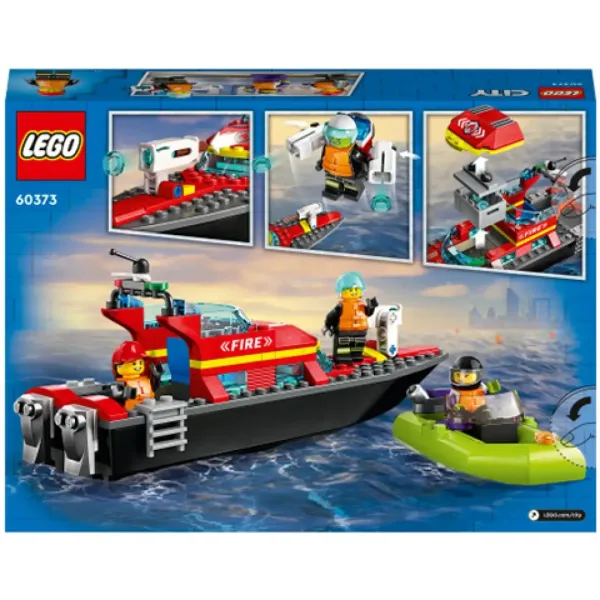 LEGO® City: Gasilska ladja (60373) slika 2