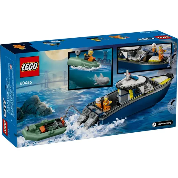 LEGO® City: Prevara s policijskim čolnom (60456) slika 2