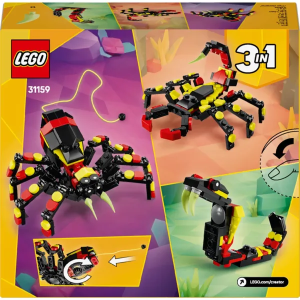 LEGO® Creator: Divje živali: Presenečenja polna pajka (31159) slika 2