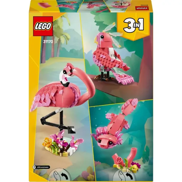 LEGO® Creator: Divje živali: Roza flamingo (31170) slika 2