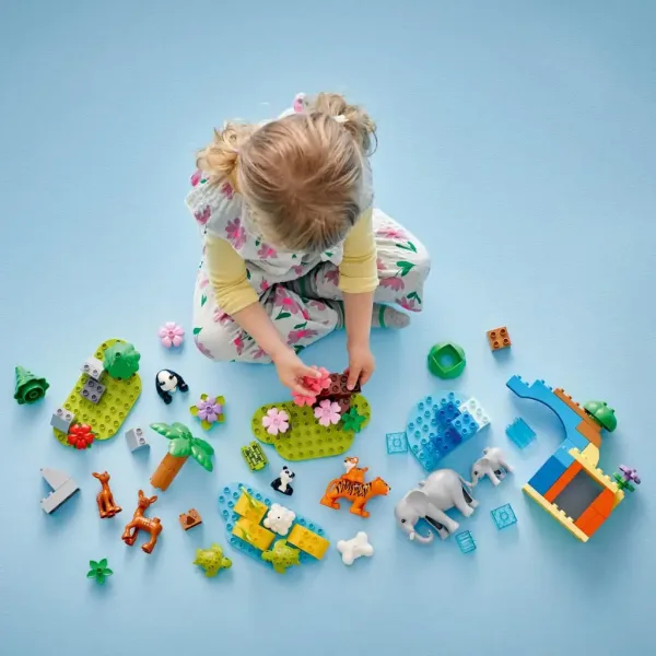 LEGO® DUPLO®: 3 v 1 družine živali v divjini (10446) slika 3