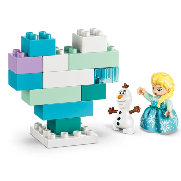 LEGO® DUPLO® Zimska pravljica: kreativna škatla z figuricama Elze in Olafa (10462) slika 6