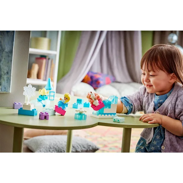 LEGO® DUPLO® Zimska pravljica: kreativna škatla z figuricama Elze in Olafa (10462) slika 8